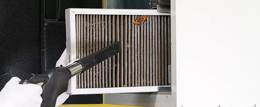 Clogged Air Duct Cleaning Process in Vacaville, CA