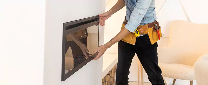 Metal Fireplace Installation in Vacaville, California