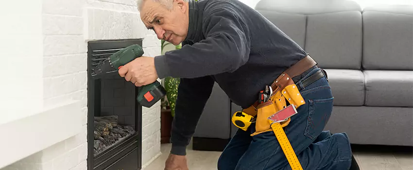 New Indoor Fireplace Installation in Vacaville, California