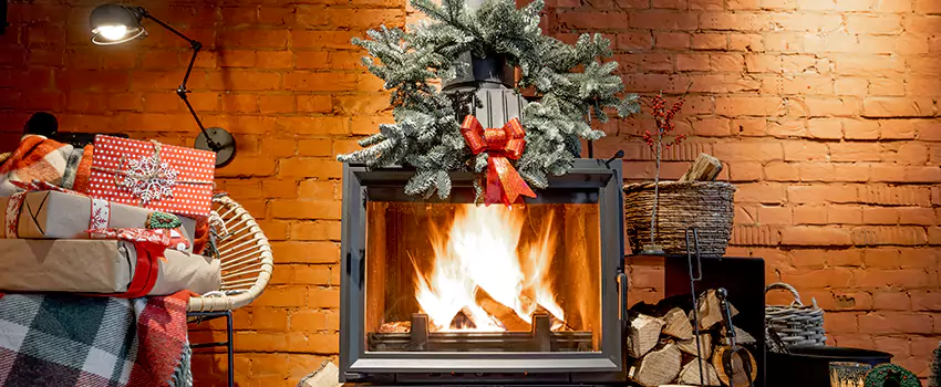 Travis Industries Linear Gas Fireplace Installation in Vacaville, California