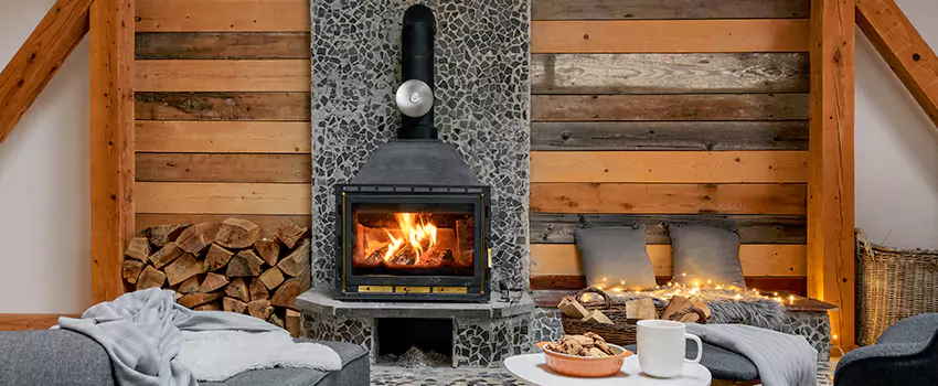 Thelin Hearth Products Direct Vent Gas Stove Fireplace Inspection in Vacaville, California